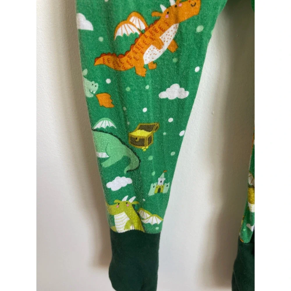 Little Sleepies Dragon Dreamland Zippy Bamboo 6-12 Months